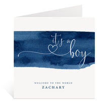 Load image into Gallery viewer, It&#39;s a boy card

