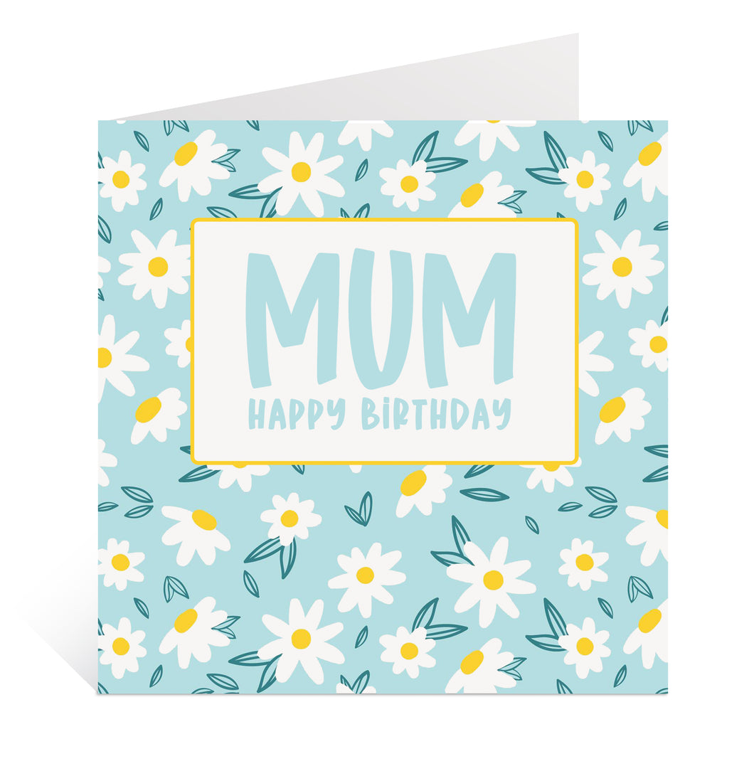 Daisy Mum Birthday Card