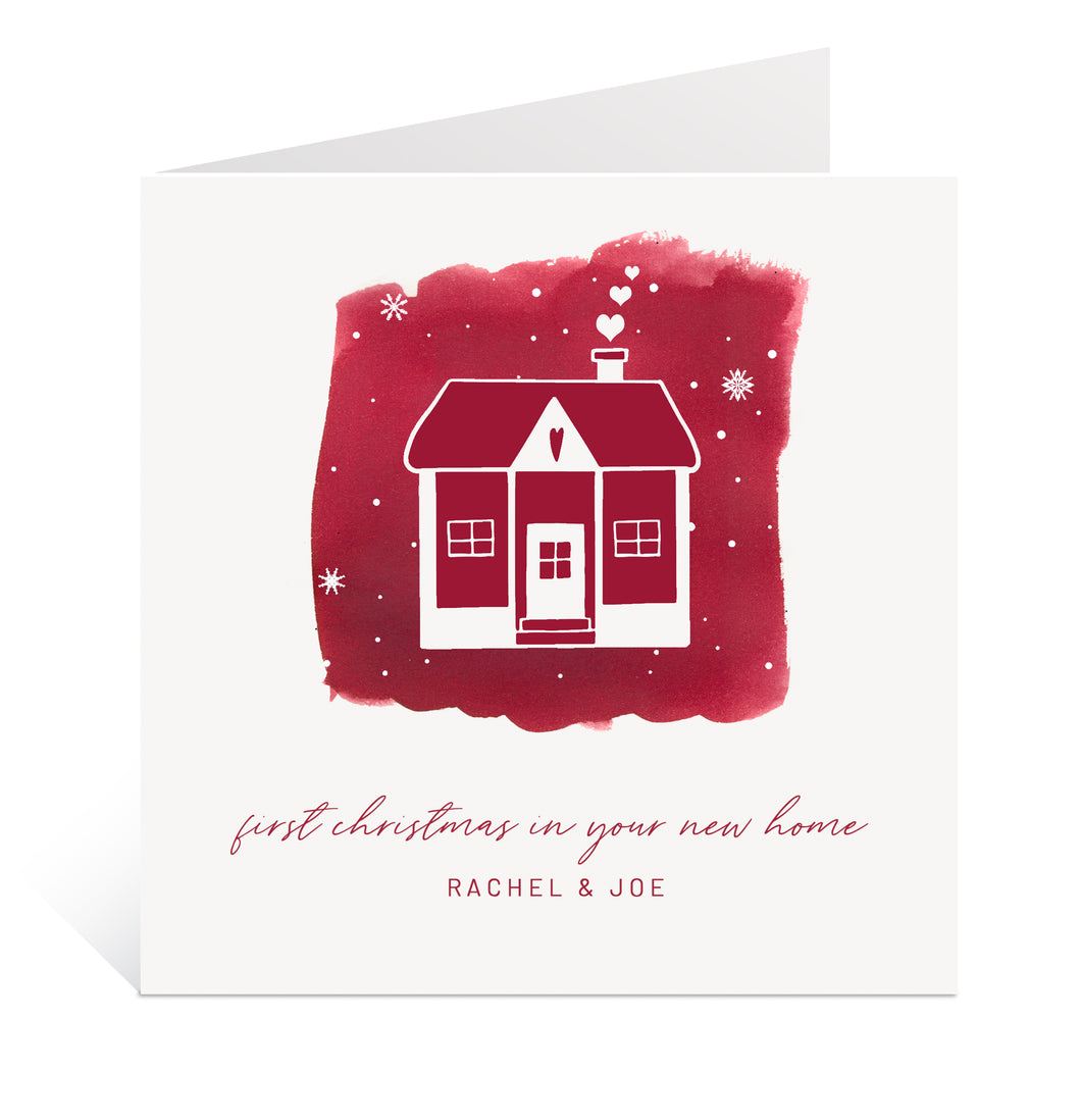 First Christmas in your New Home Card