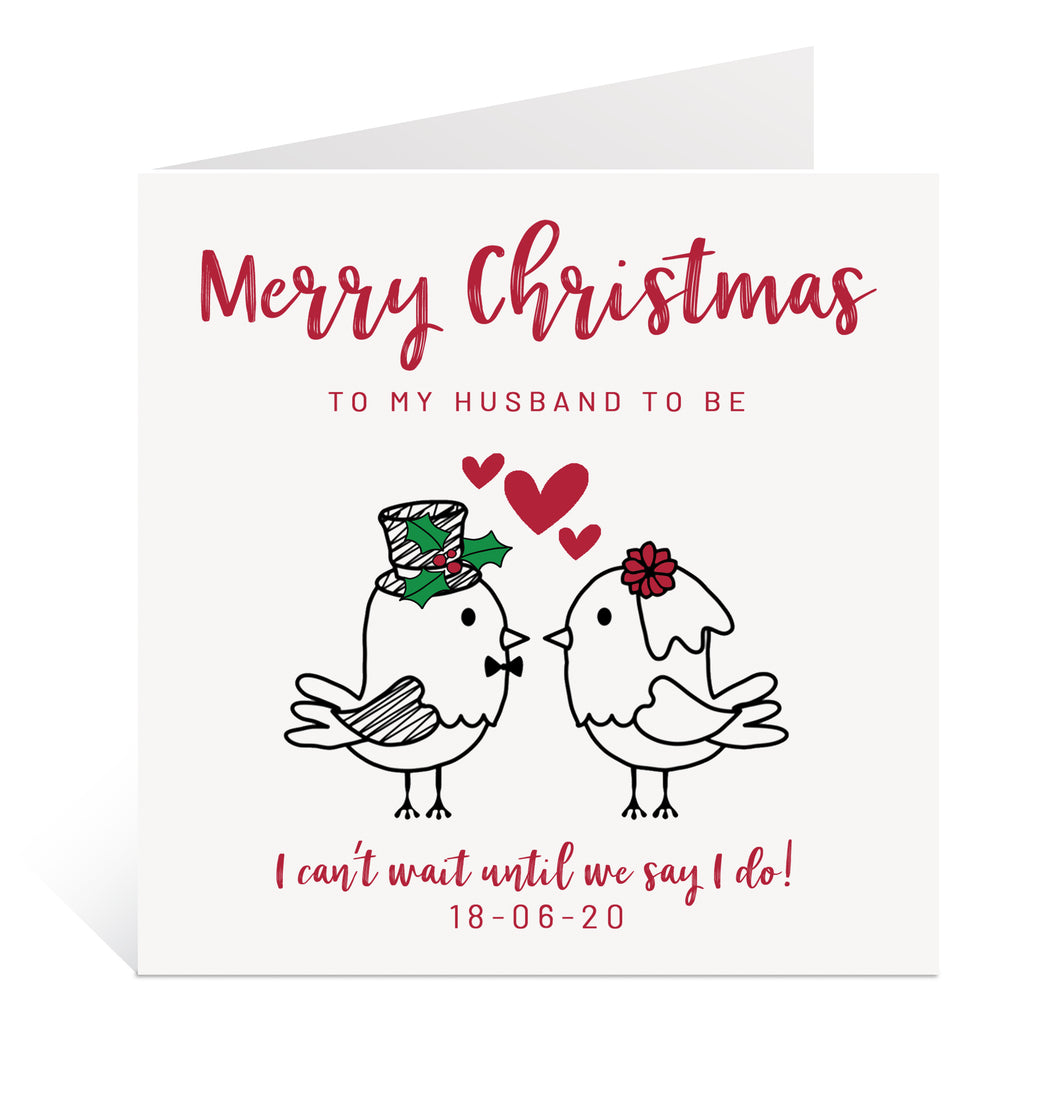 Fiancé Christmas Card