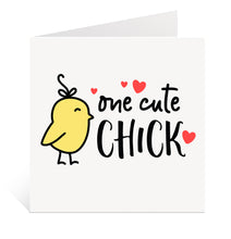 Load image into Gallery viewer, One Cute Chick Easter Card
