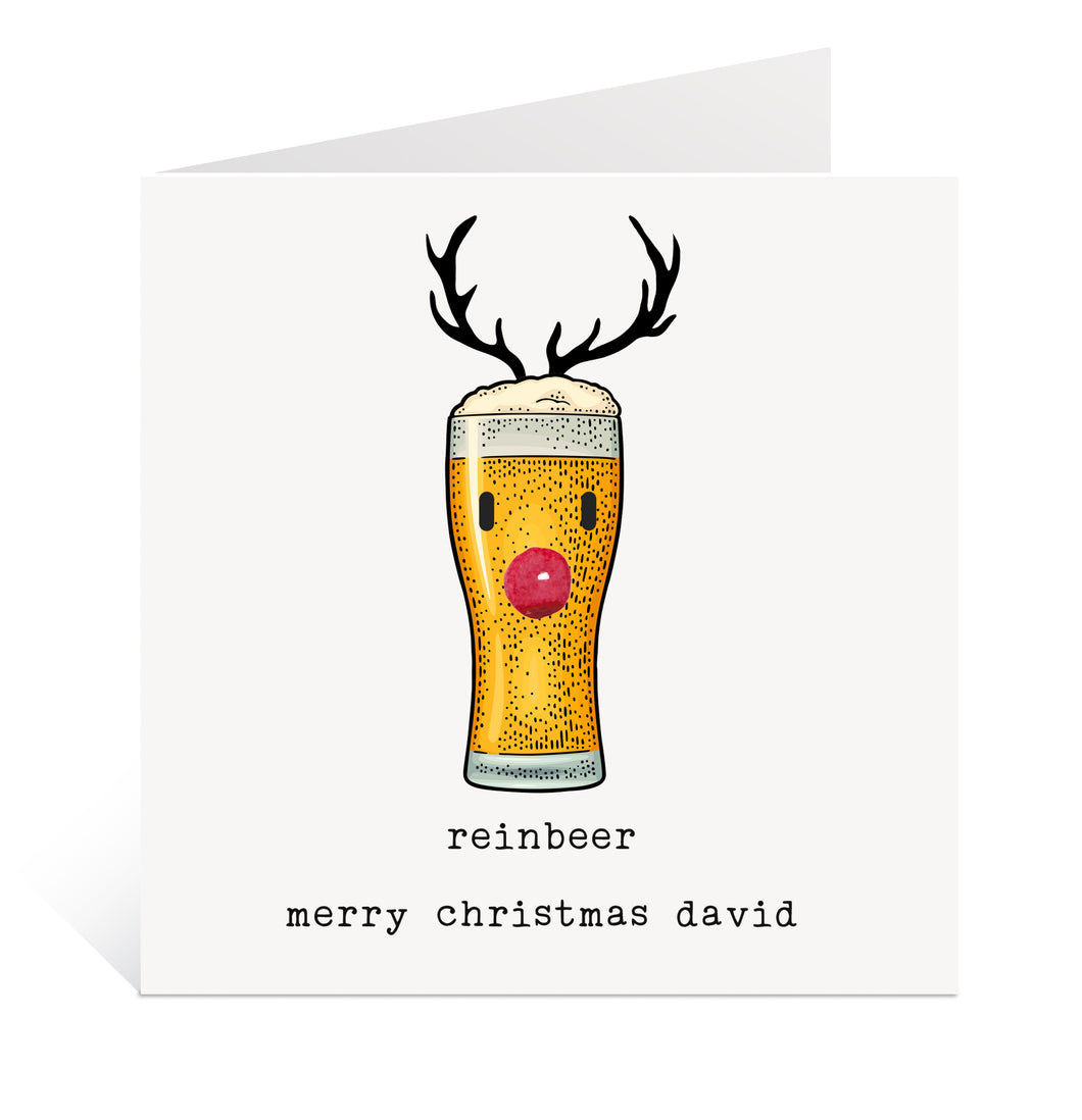 Reinbeer Christmas Card