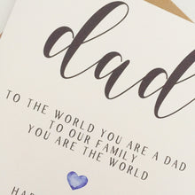 Load image into Gallery viewer, Sentimental Dad Birthday Card
