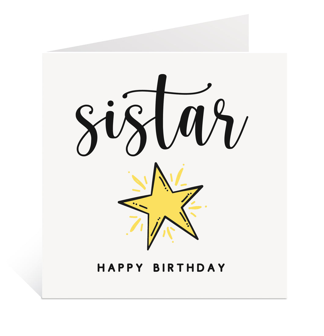 Fun Sistar Birthday Card