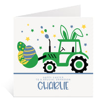 Load image into Gallery viewer, Tractor Easter Card
