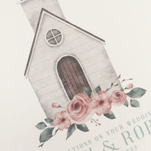 Load image into Gallery viewer, Church Wedding Day Card
