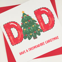 Load image into Gallery viewer, Treemendous Dad Christmas Card
