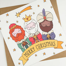 Load image into Gallery viewer, We Three Kings Card
